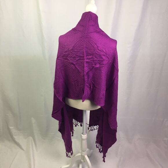 Collection 18 Basket Weave Pashmina Melrose 21x72 - Picture 5 of 15